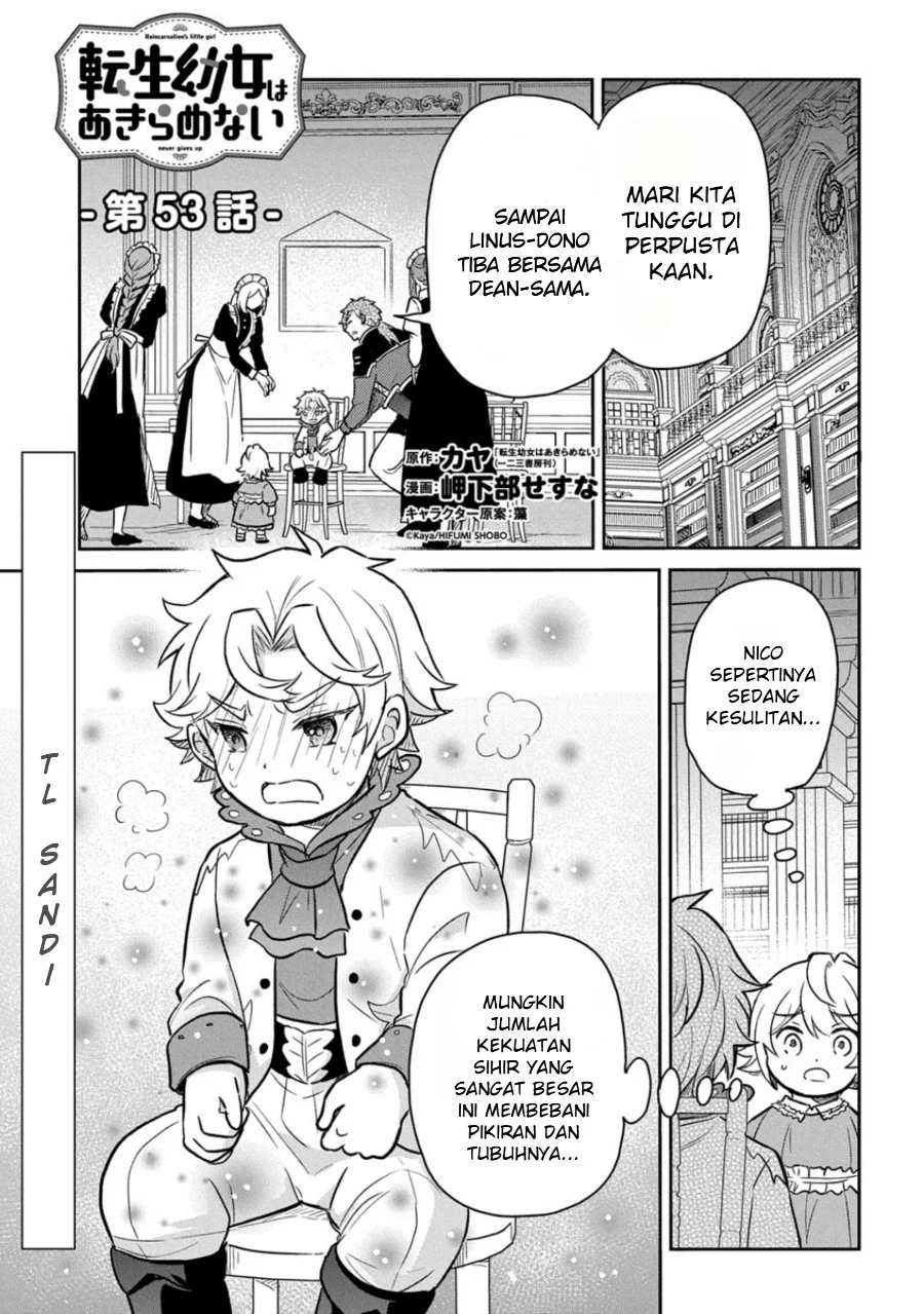 Komik The Reborn Little Girl Won’t Give Up Chapter 53 gambar 1