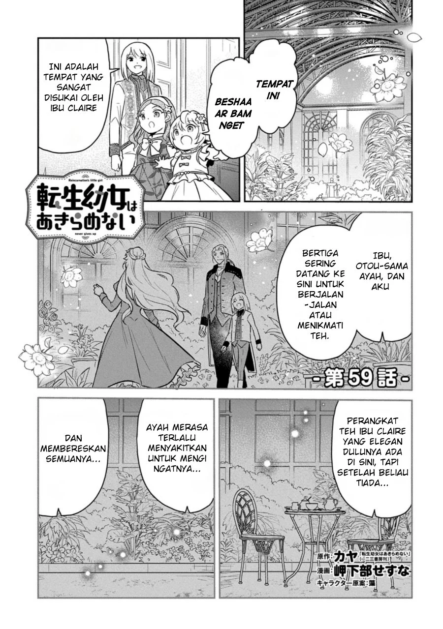 Komik The Reborn Little Girl Won’t Give Up Chapter 59 gambar 1