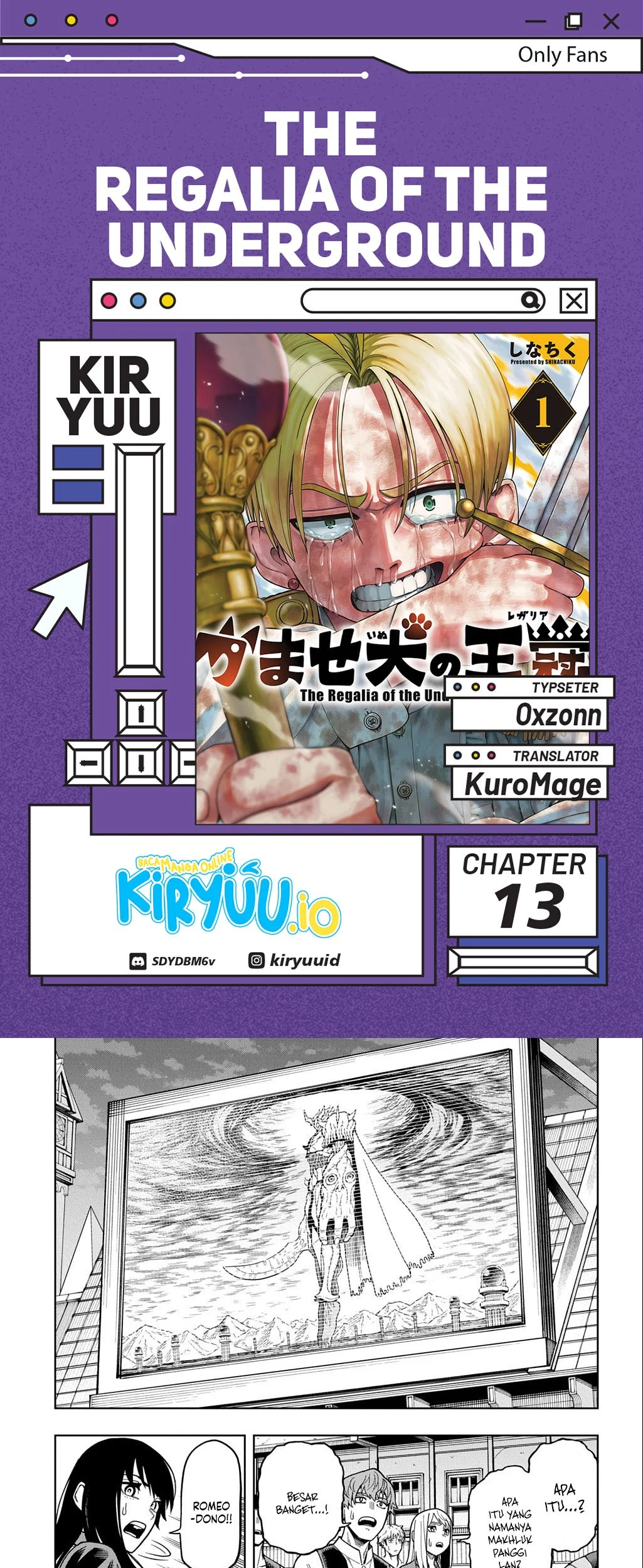 Komik The Regalia of the Underdog Chapter 13 gambar nomor 1