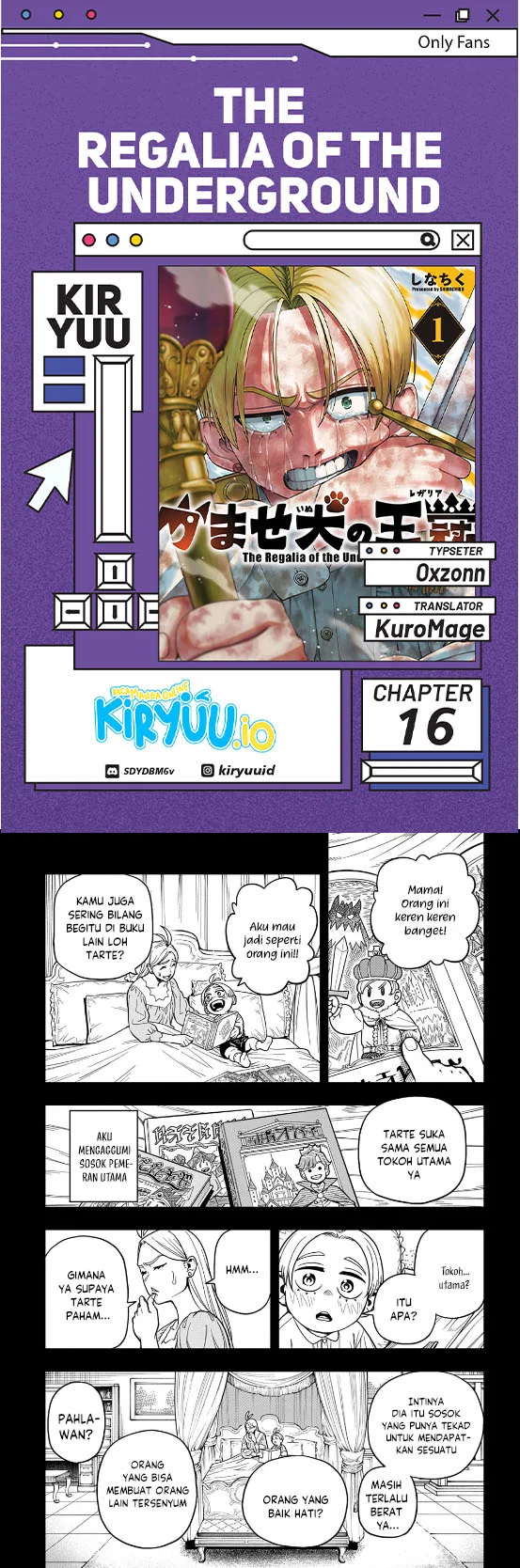 Komik The Regalia of the Underdog Chapter 16 gambar 1