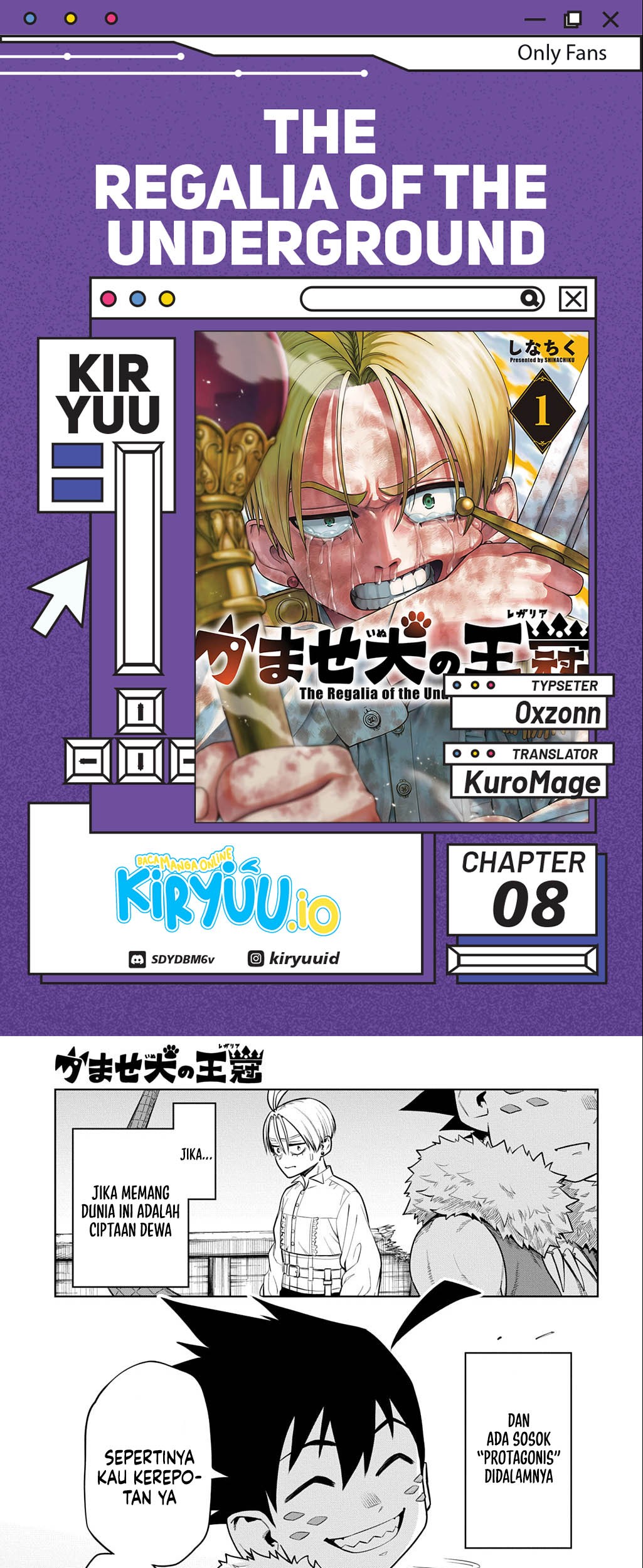 Baca Komik The Regalia of the Underdog Chapter 8 Gambar 1