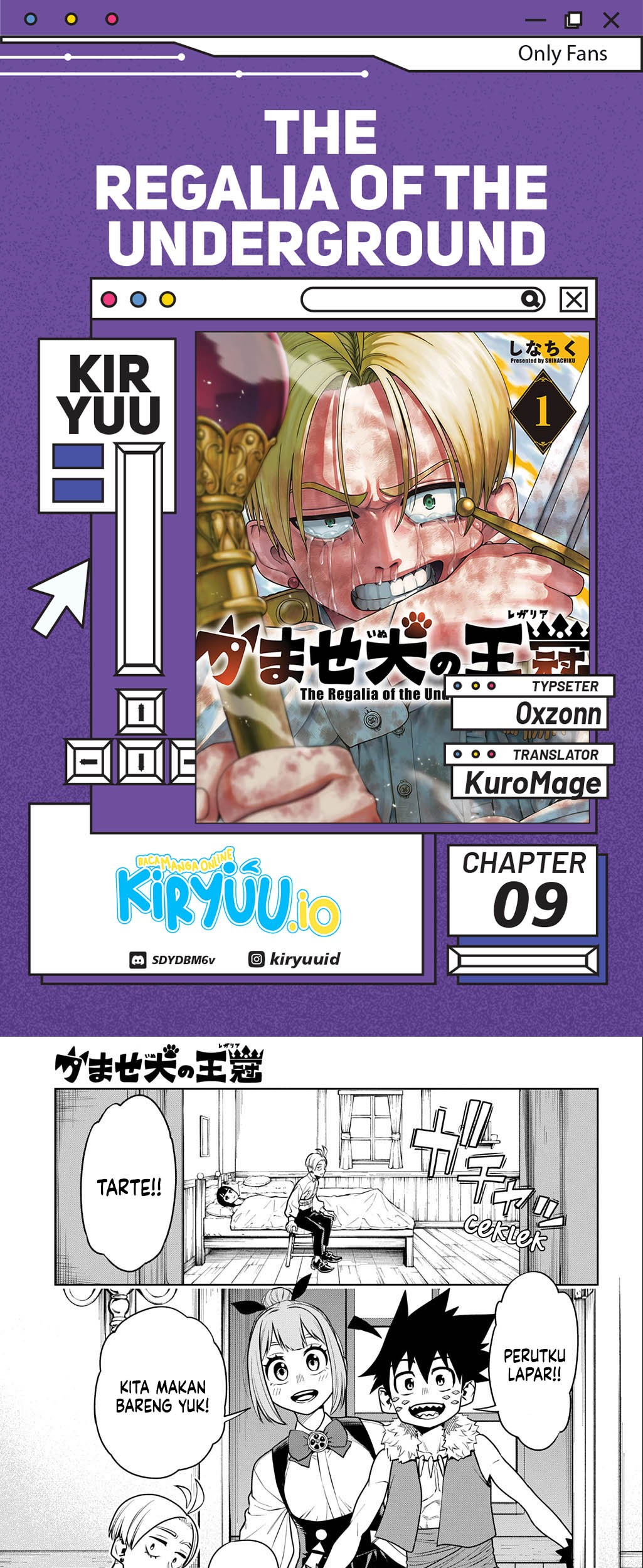 Baca Komik The Regalia of the Underdog Chapter 9 Gambar 1