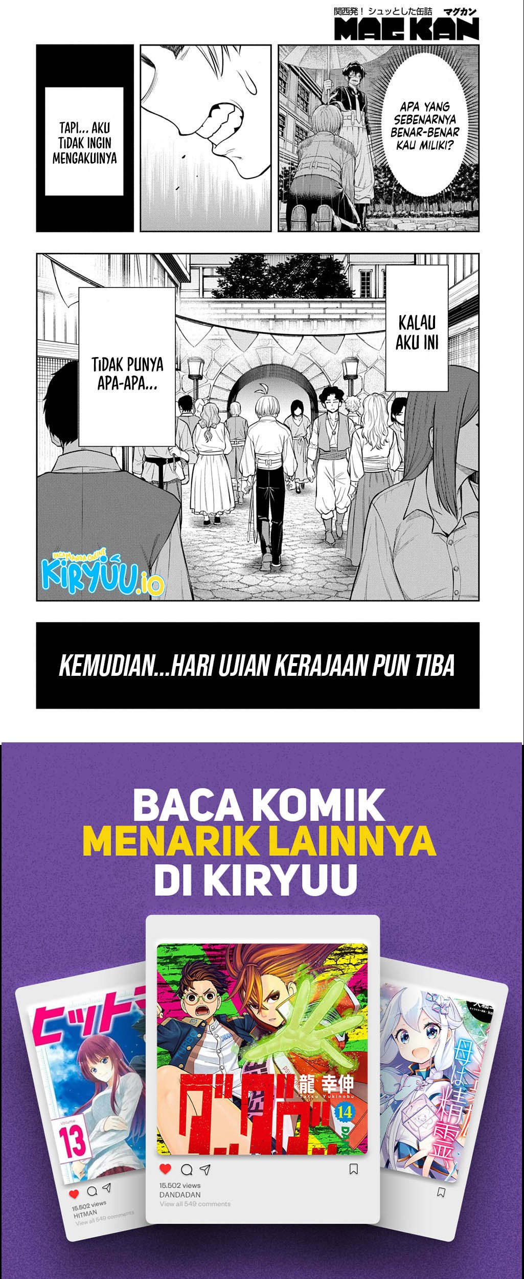 The Regalia of the Underdog Chapter 9 Gambar 33