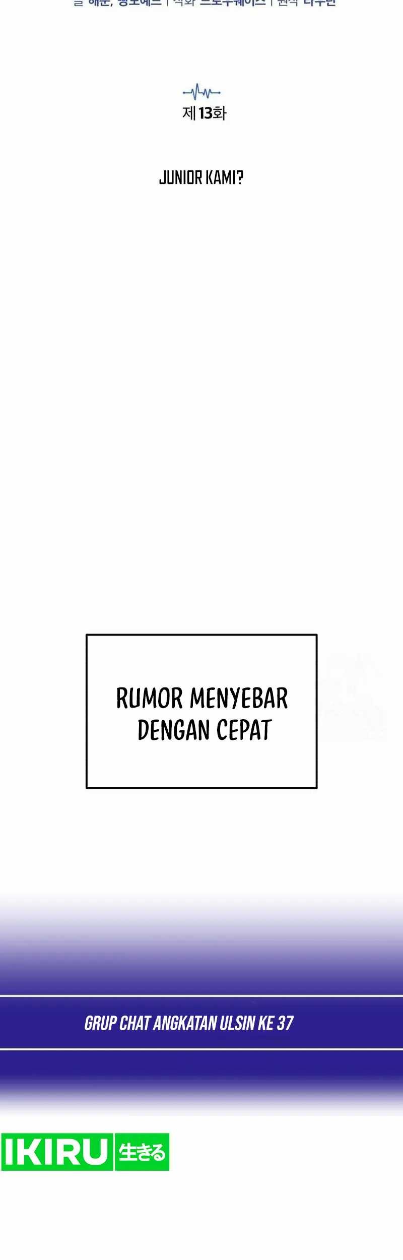The Regressed Doctor Just Wanted to Live Quietly Chapter 13 Gambar 18