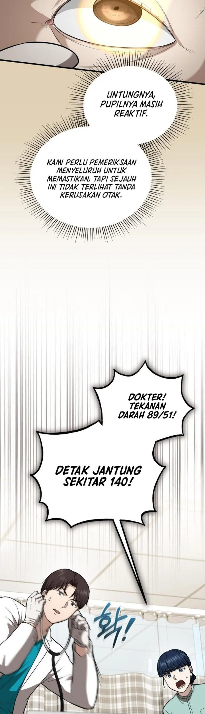 The Regressed Doctor Just Wanted to Live Quietly Chapter 55 Gambar 29