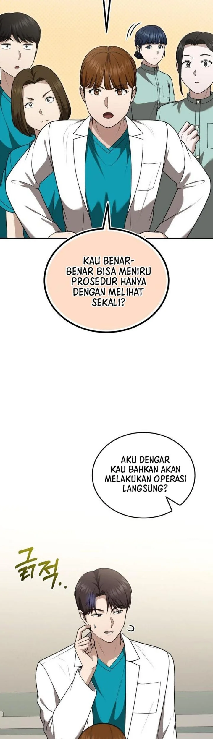 The Regressed Doctor Just Wanted to Live Quietly Chapter 55 Gambar 57