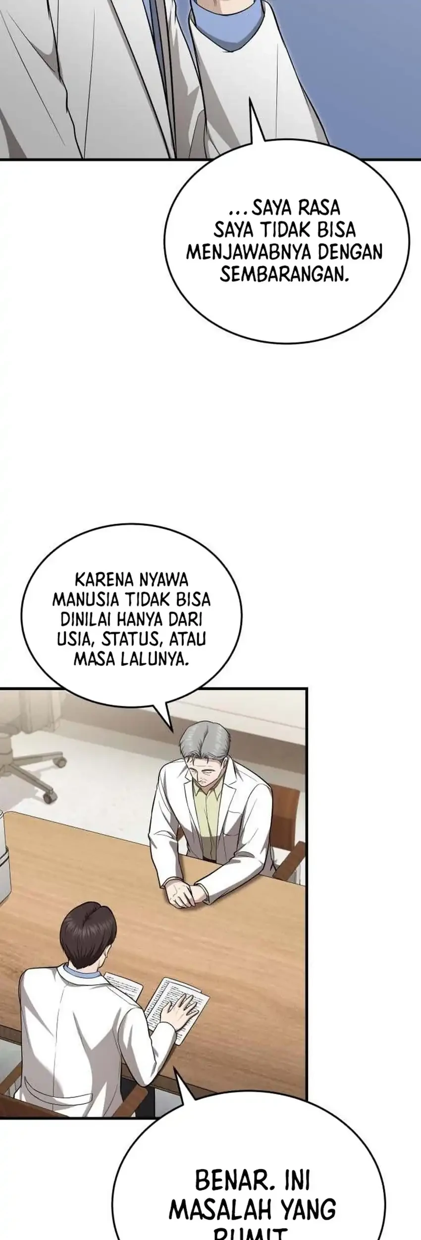 The Regressed Doctor Just Wanted to Live Quietly Chapter 66 Gambar 66