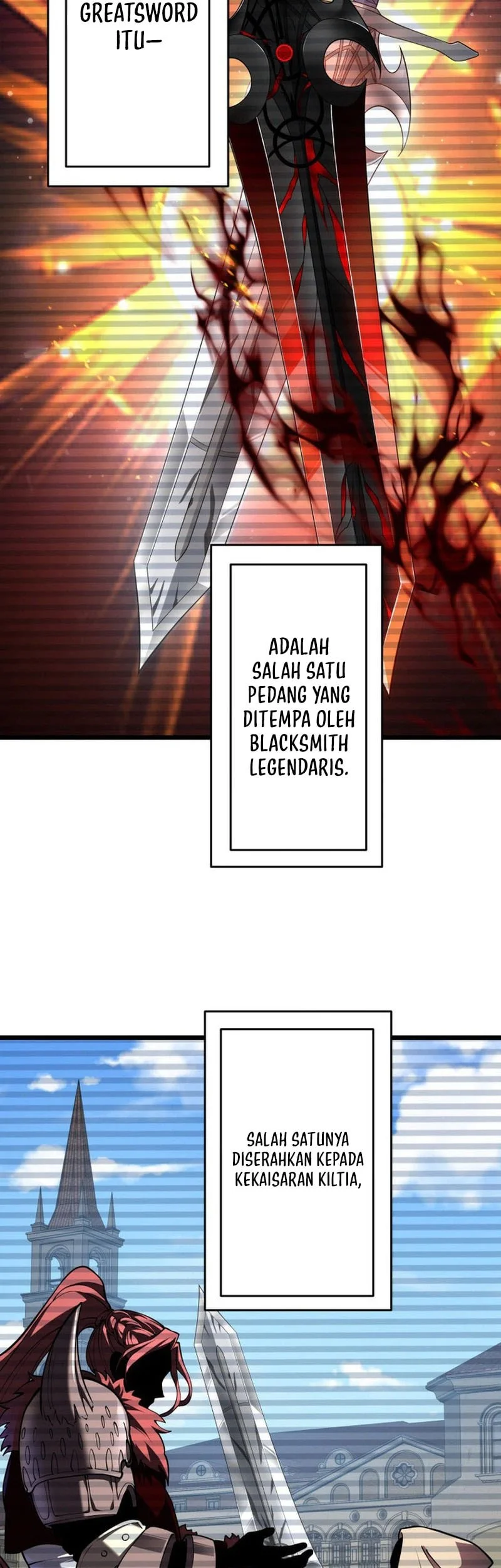 The Regressed Former Sword Saint Becomes A Rebel Of The Necromancer House Chapter 22 Gambar 53