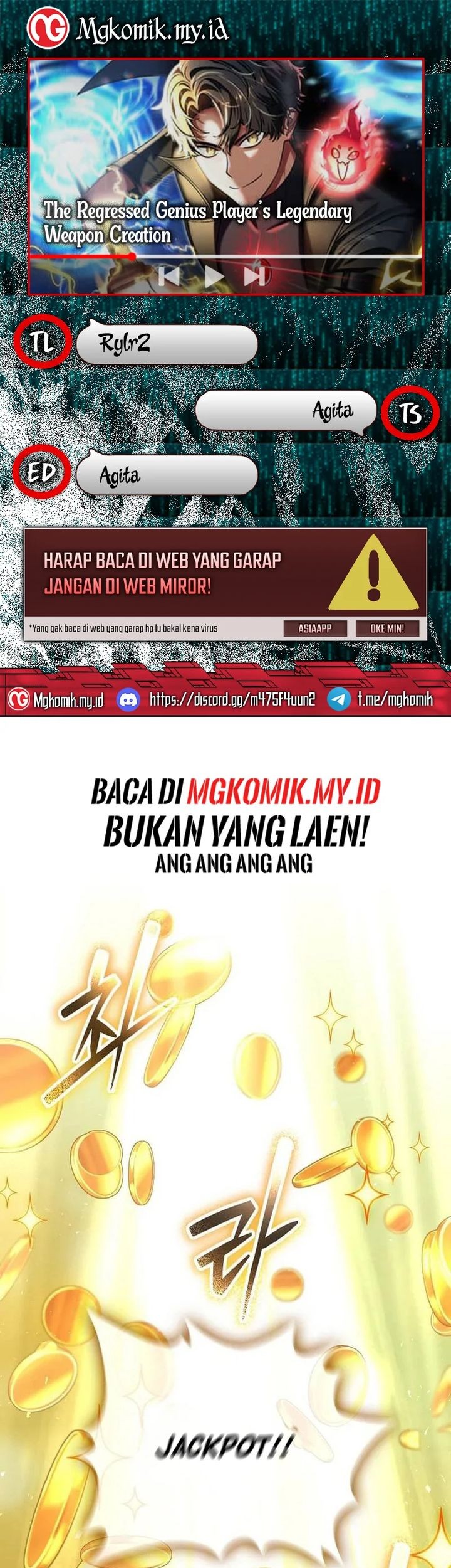 Komik The Regressed Genius Player’s Legendary Weapon Creation Chapter 40 gambar nomor 1