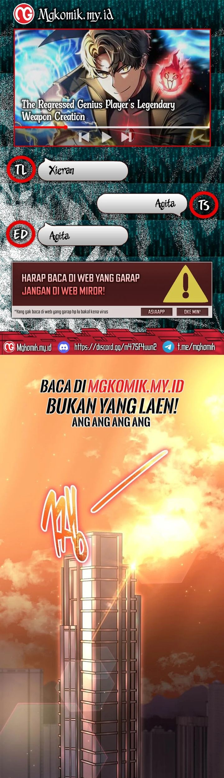 Baca Komik The Regressed Genius Player’s Legendary Weapon Creation Chapter 45 Gambar 1