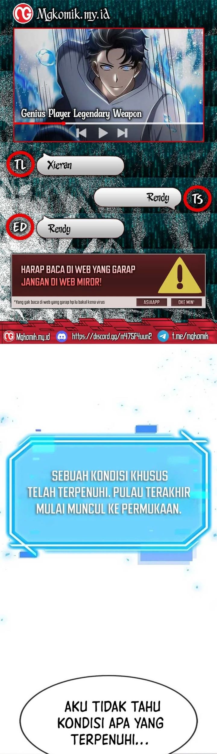 Baca Komik The Regressed Genius Player’s Legendary Weapon Creation Chapter 51 Gambar 1