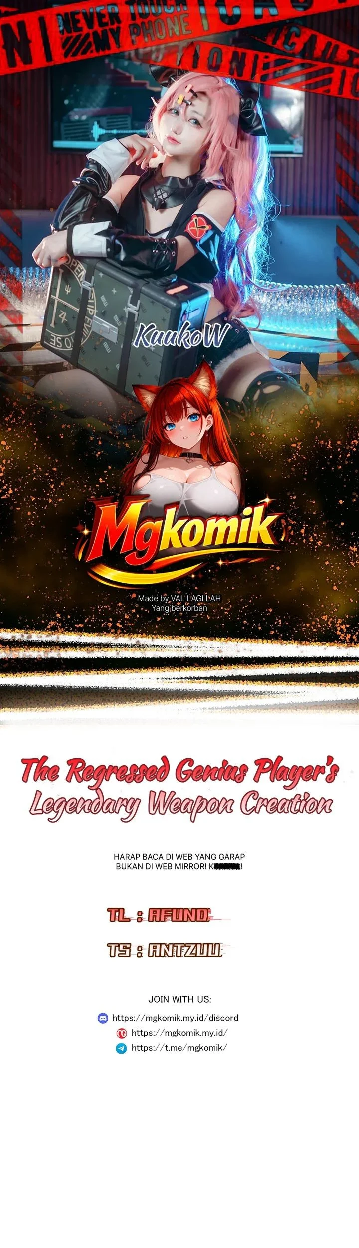 Komik The Regressed Genius Player’s Legendary Weapon Creation Chapter 75 gambar 1