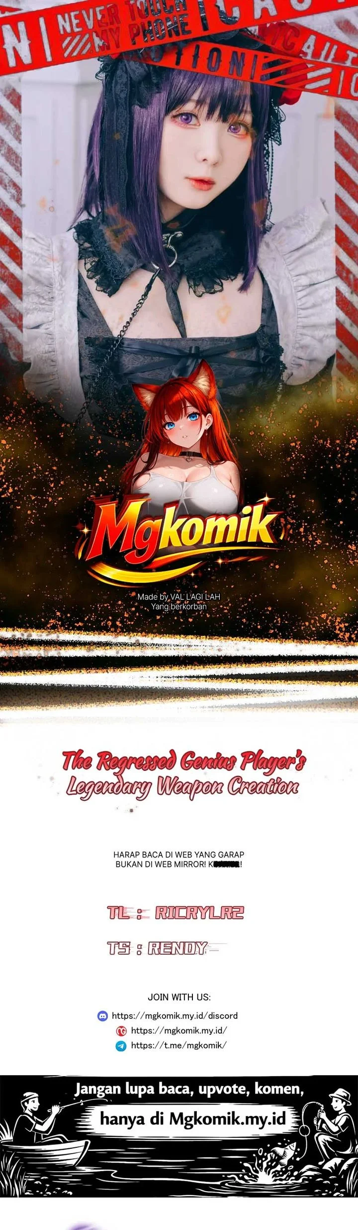 Komik The Regressed Genius Player’s Legendary Weapon Creation Chapter 76 gambar 1