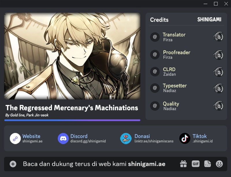 Baca Komik The Regressed Mercenary’s Machinations Chapter 40 Gambar 1