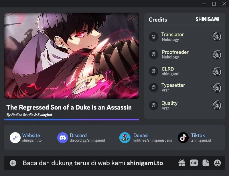 Komik The Regressed Son Of A Duke Is An Assassin Chapter 126 gambar 1