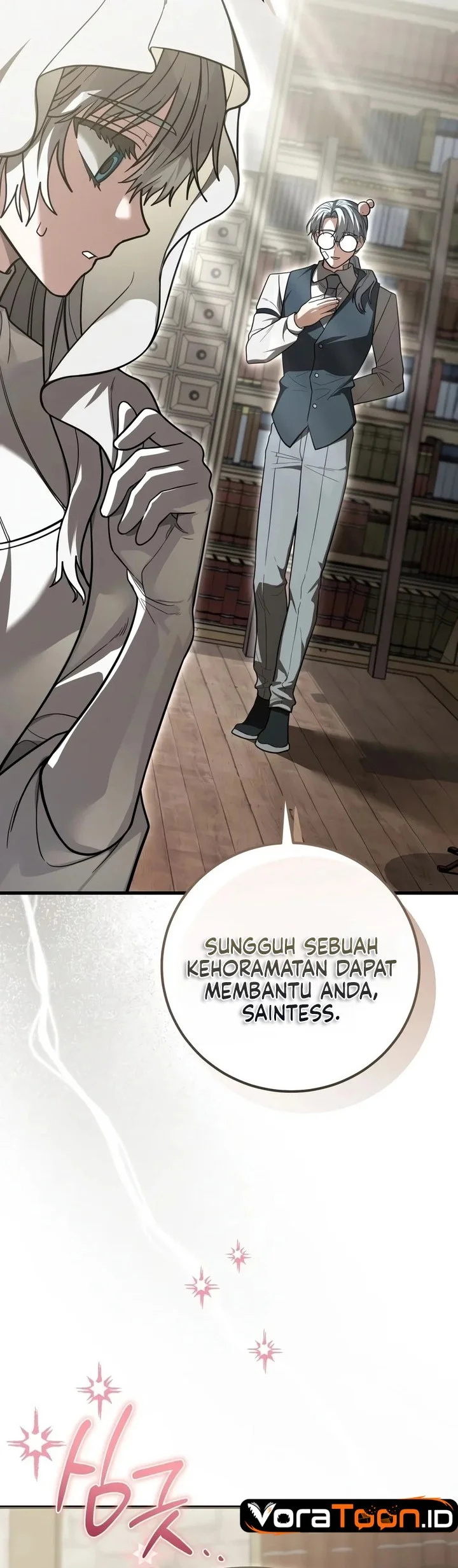 The Regressor and the Blind Saintess Chapter 17 Gambar 73