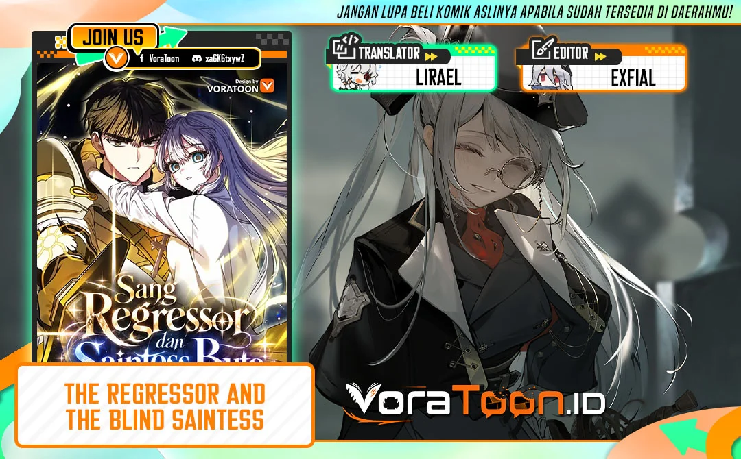 Komik The Regressor and the Blind Saintess Chapter 22 gambar 1