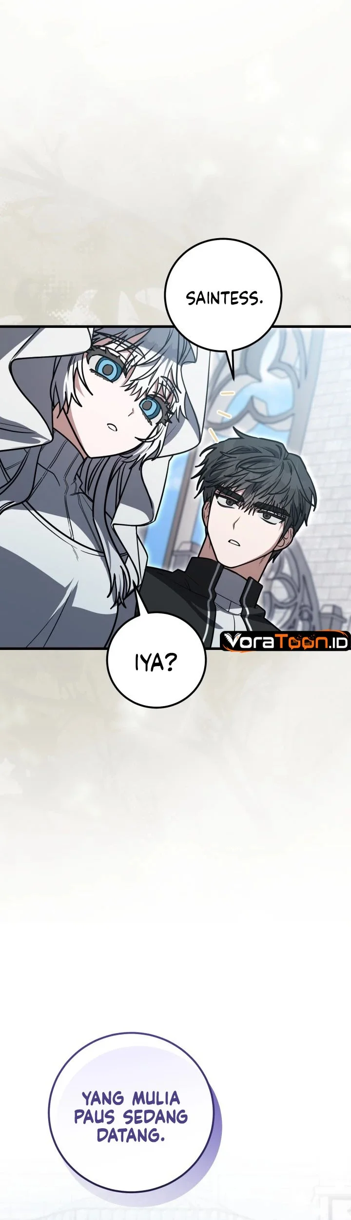 The Regressor and the Blind Saintess Chapter 22 Gambar 42
