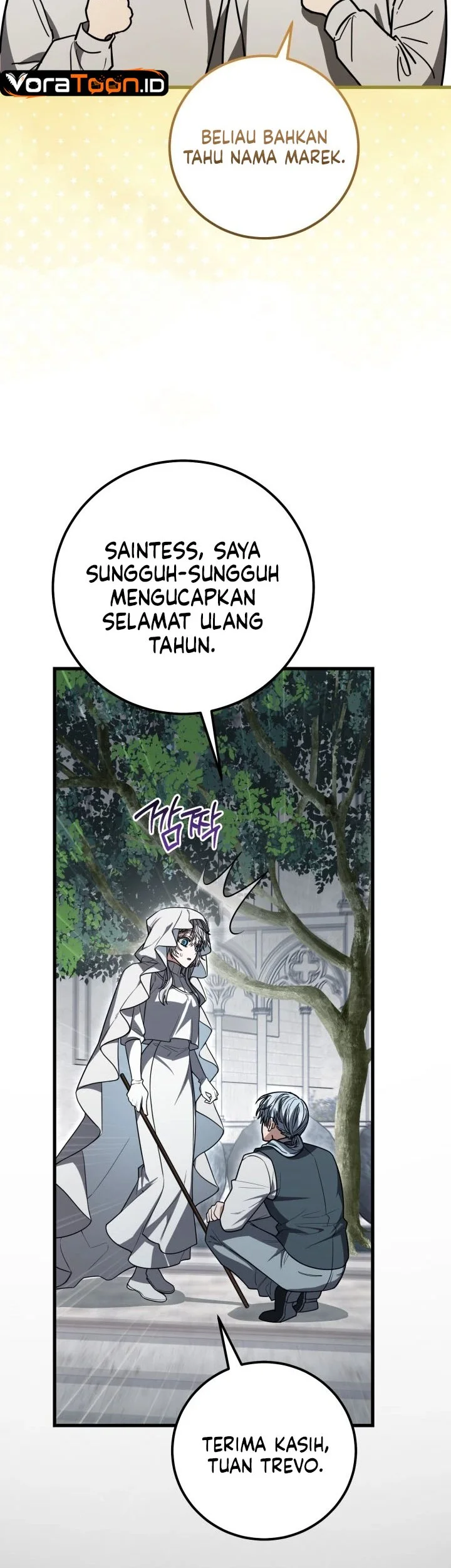 The Regressor and the Blind Saintess Chapter 22 Gambar 33
