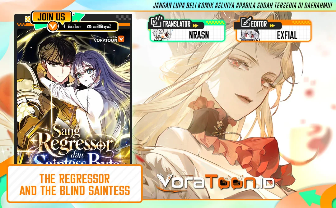Komik The Regressor and the Blind Saintess Chapter 23 gambar 1