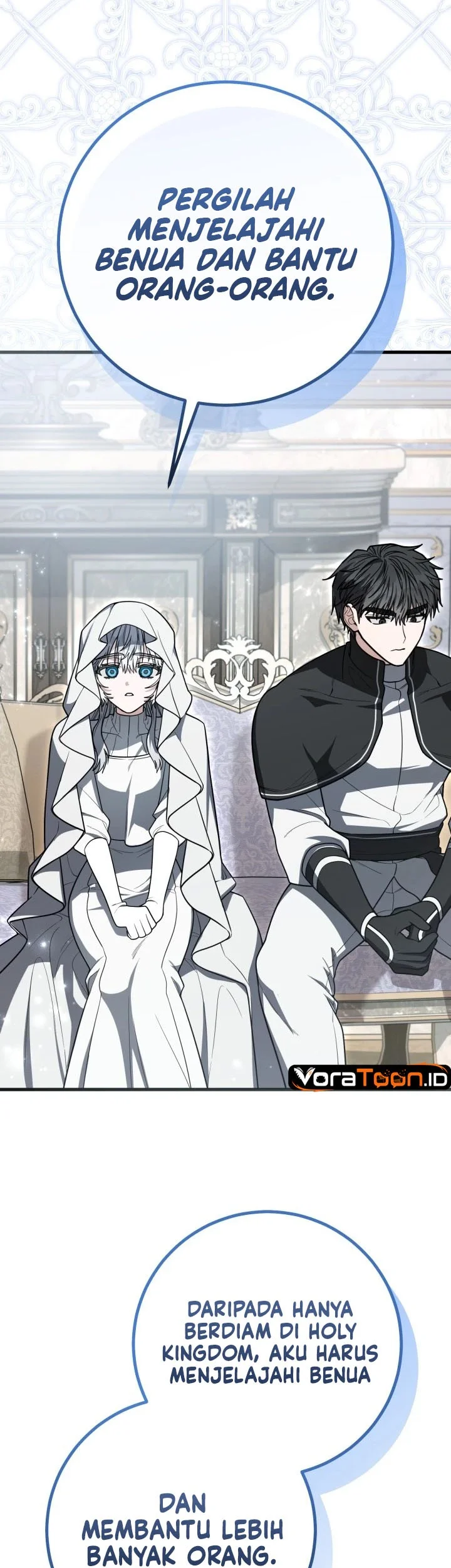 The Regressor and the Blind Saintess Chapter 23 Gambar 34