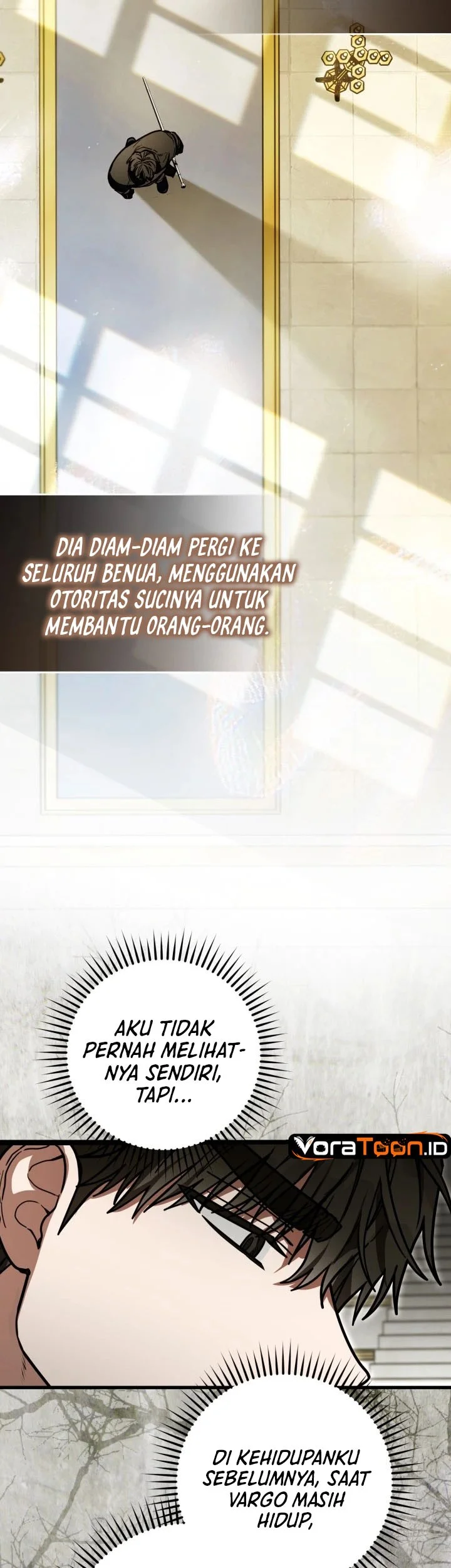 The Regressor and the Blind Saintess Chapter 23 Gambar 4