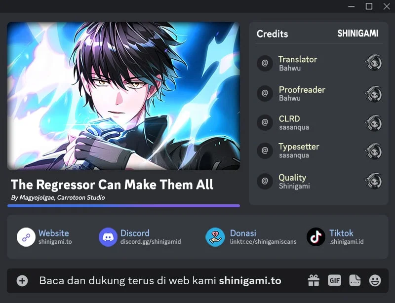 Komik The Regressor Can Make Them All Chapter 10 gambar 1