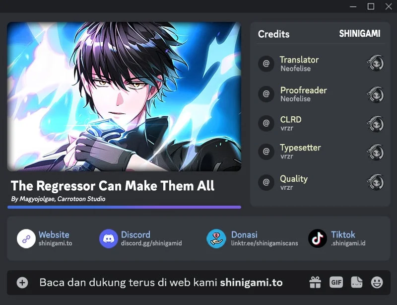 Komik The Regressor Can Make Them All Chapter 5 gambar 1