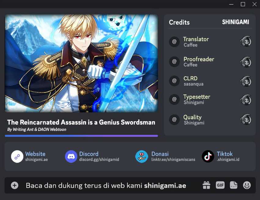 Baca Komik The Reincarnated Assassin is a Genius Swordsman Chapter 64 Gambar 1