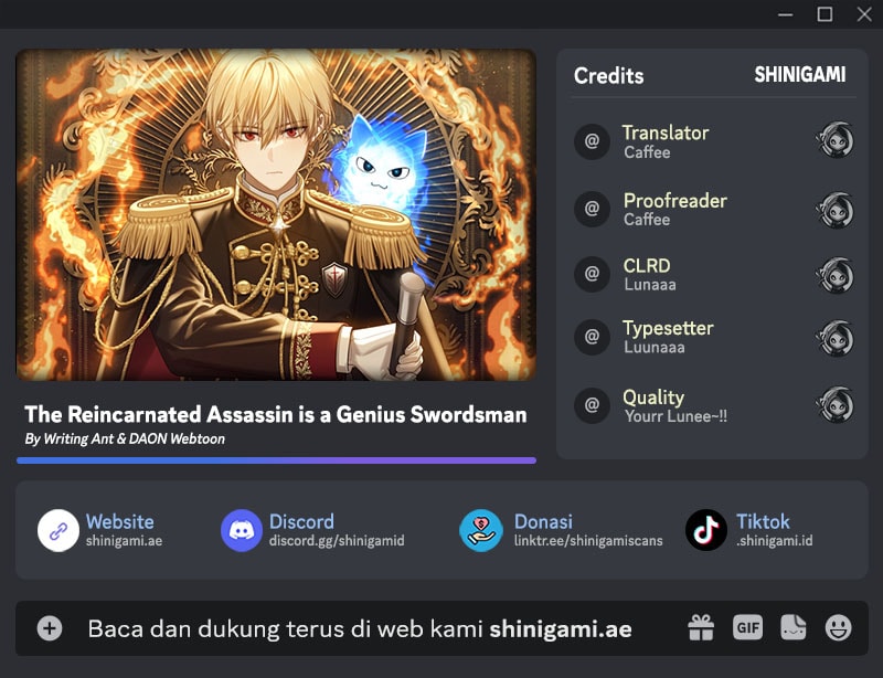 Baca Komik The Reincarnated Assassin is a Genius Swordsman Chapter 65 Gambar 1