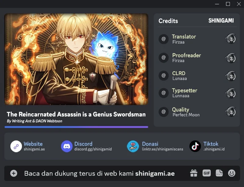Komik The Reincarnated Assassin is a Genius Swordsman Chapter 85 gambar 1