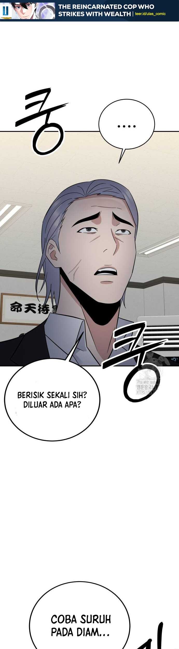 Baca Manhwa The Reincarnated Cop Who Strikes With Wealth Chapter 48 Gambar 2