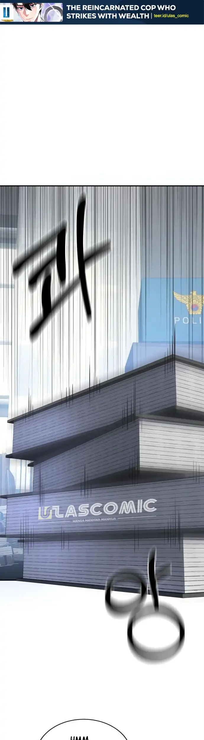 Manhwa The Reincarnated Cop Who Strikes With Wealth Chapter 56 gambar nomor 2