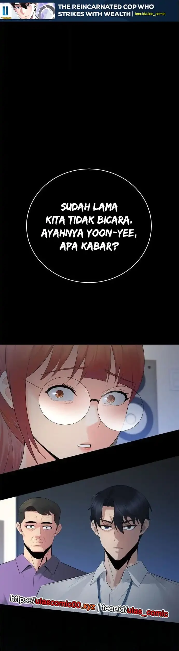 Manhwa The Reincarnated Cop Who Strikes With Wealth Chapter 57 gambar nomor 2