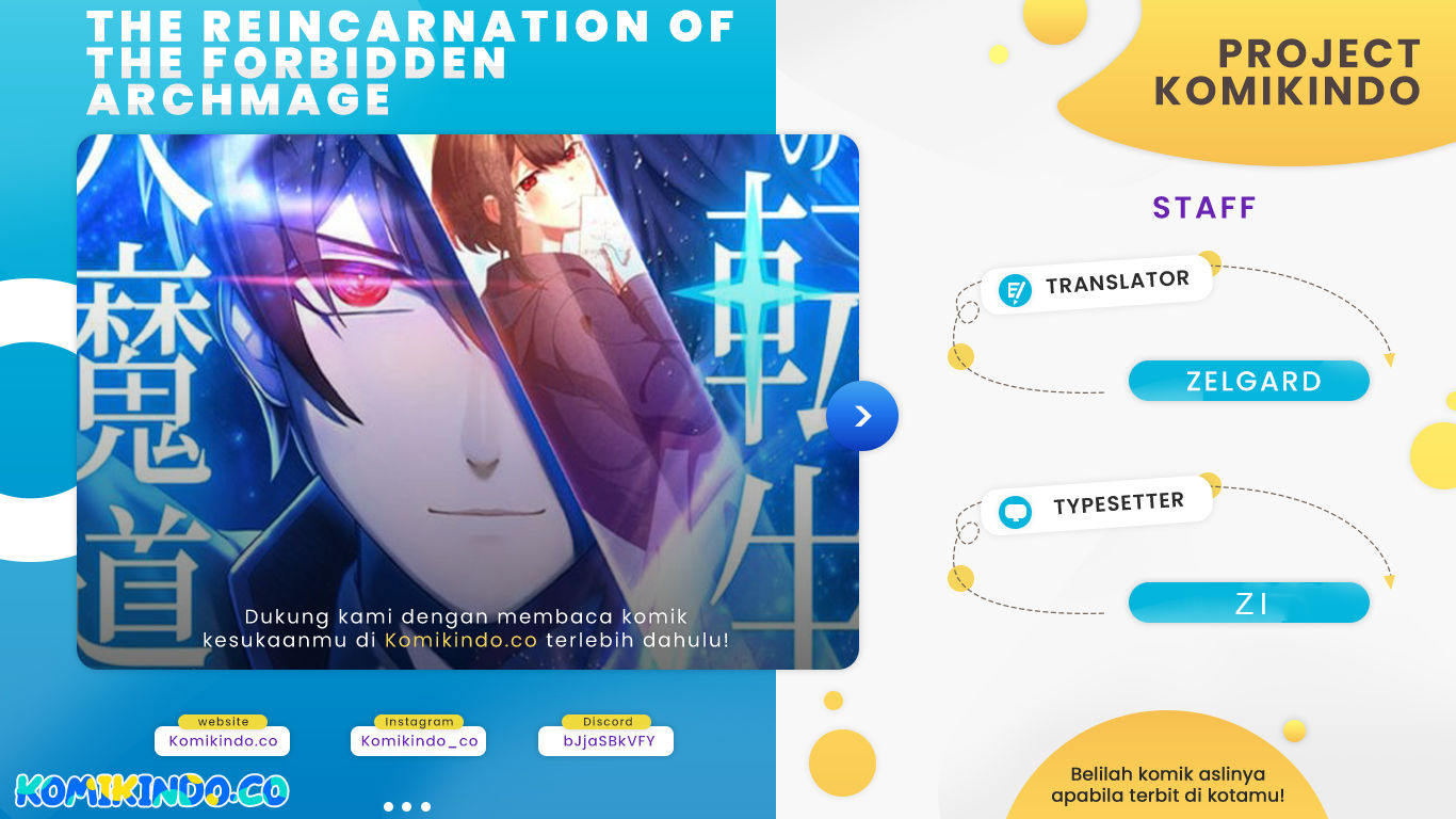 Komik The Reincarnation of the Forbidden Archmage Chapter 49 gambar nomor 1