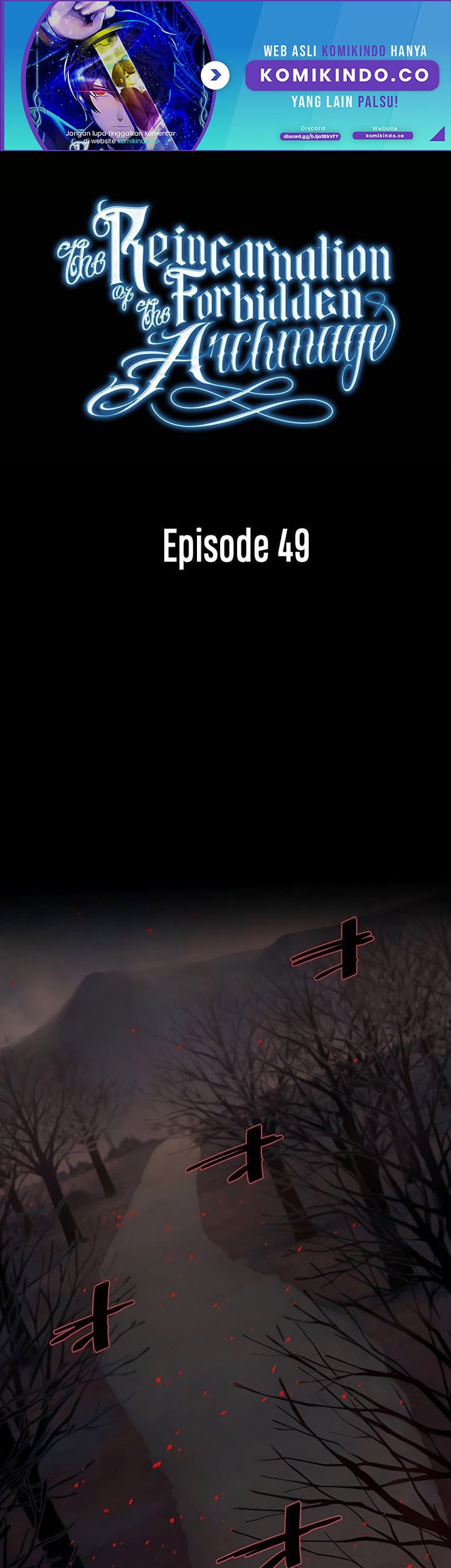 Manhwa The Reincarnation of the Forbidden Archmage Chapter 49 gambar nomor 2