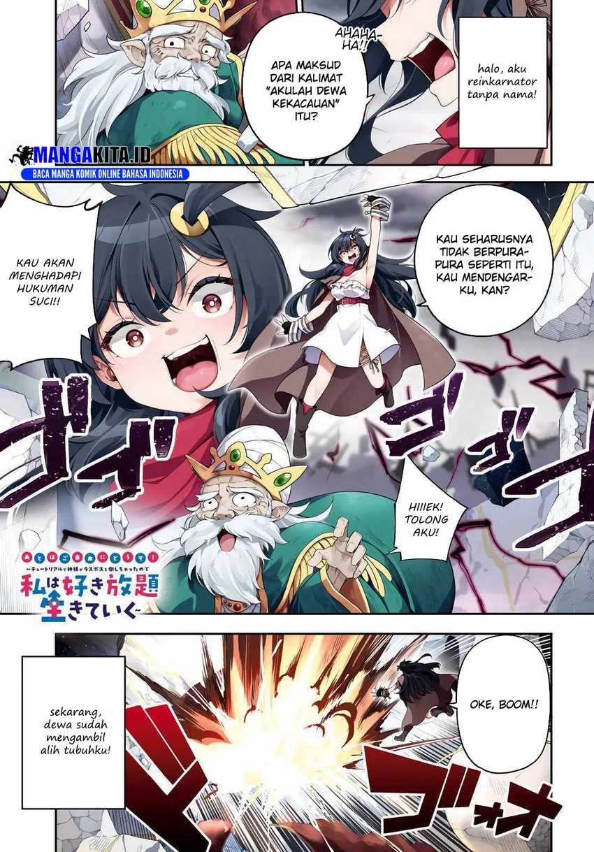 Manga The Rest Is Up to You ~Since God Defeated the Final Boss in the Tutorial, I’m Going to Live My Life However I Want~ Chapter 1 gambar nomor 2