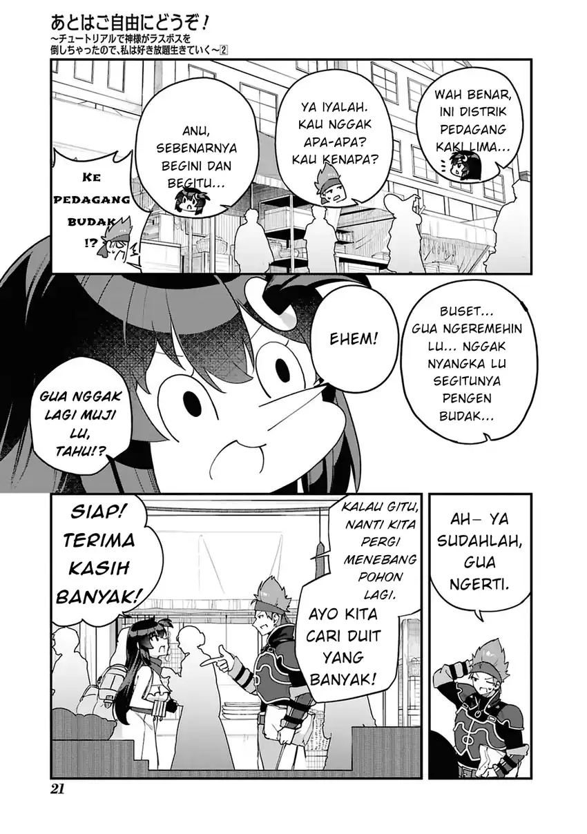 The Rest Is Up to You ~Since God Defeated the Final Boss in the Tutorial, I’m Going to Live My Life However I Want~ Chapter 10 Gambar 6