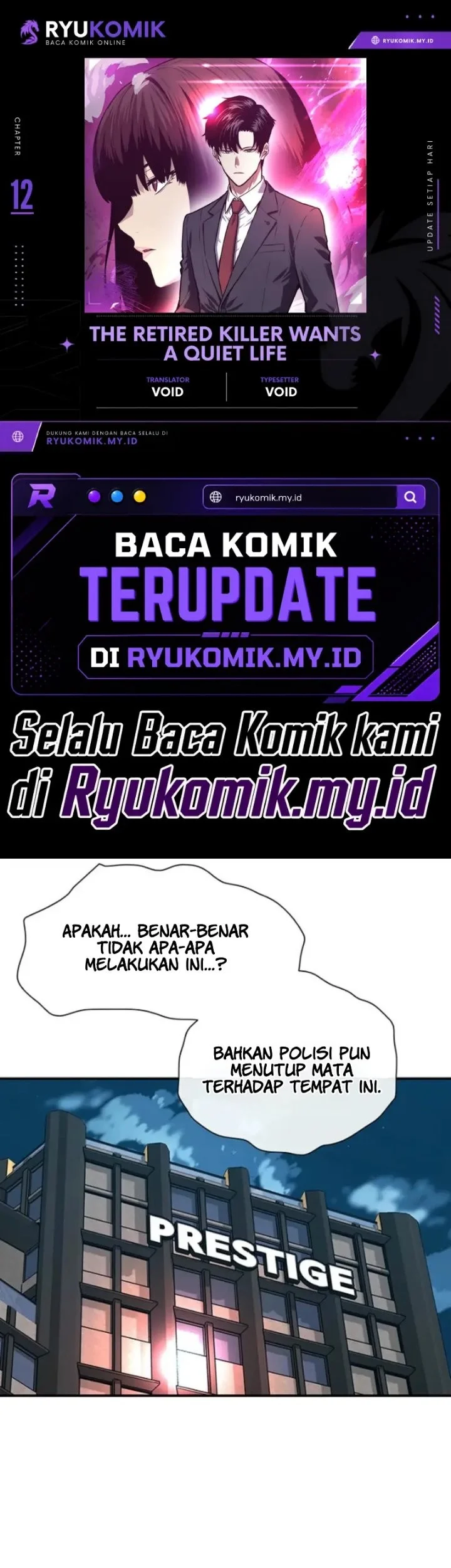 The Retired Killer Wants a Quiet Life Chapter 12 halaman 2