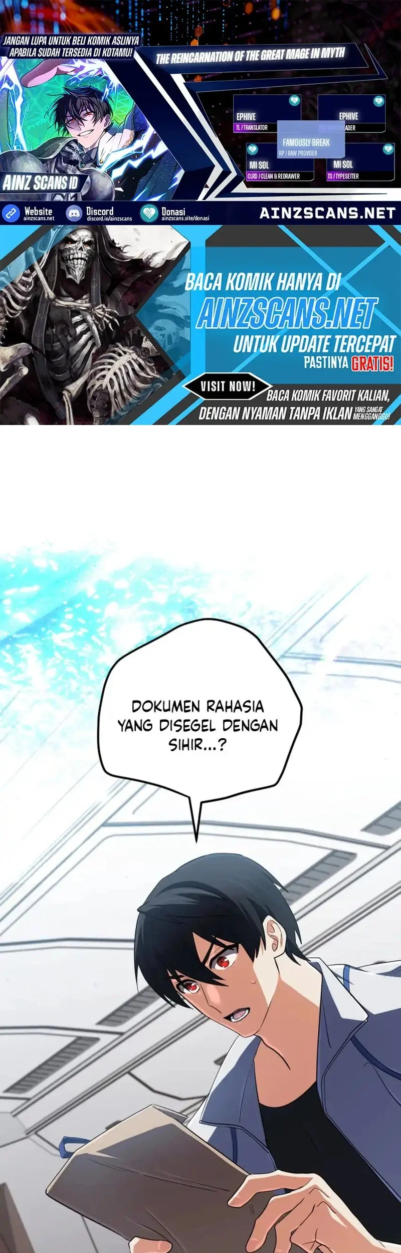 Baca Komik The Return of the Mythical Archmage Chapter 69 Gambar 1