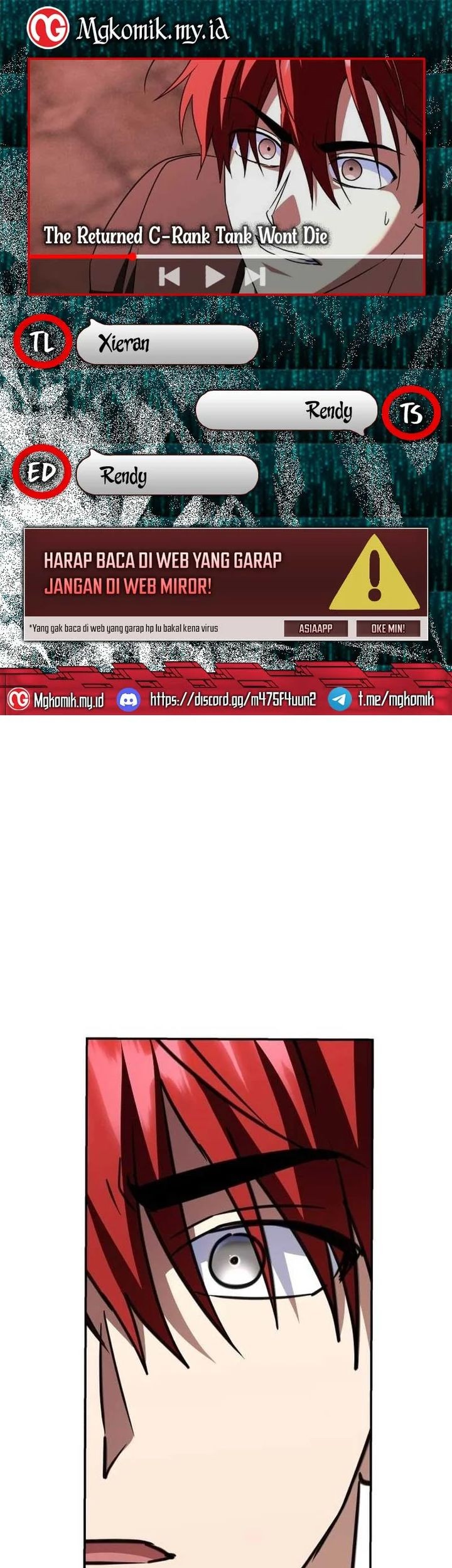 Komik The Returned C-Rank Tank Won’t Die! Chapter 20 gambar nomor 1