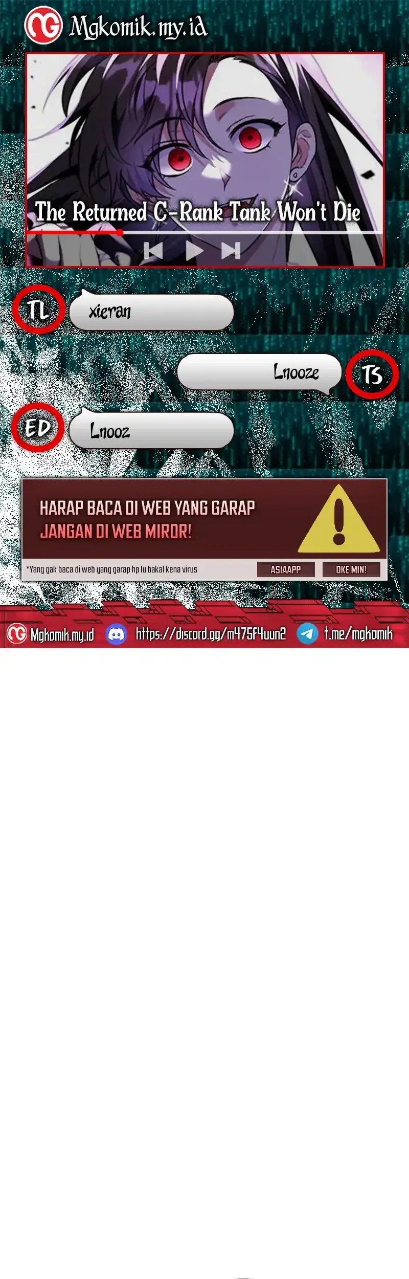 Baca Komik The Returned C-Rank Tank Won’t Die! Chapter 29 Gambar 1