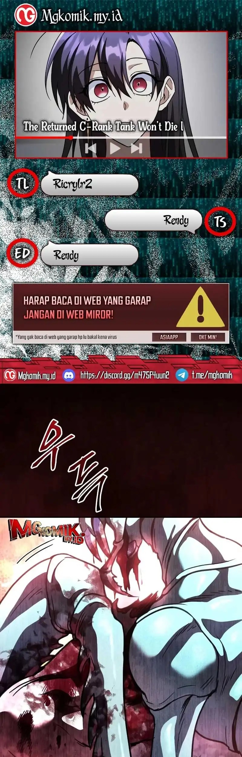 Baca Komik The Returned C-Rank Tank Won’t Die! Chapter 31 Gambar 1