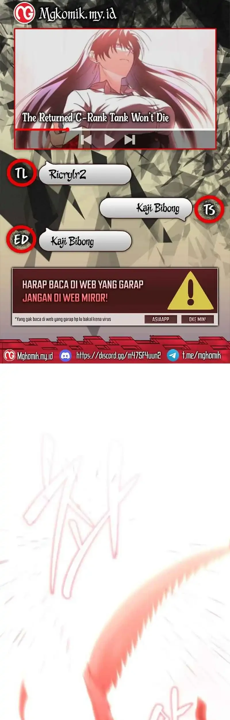 Komik The Returned C-Rank Tank Won’t Die! Chapter 38 gambar nomor 1