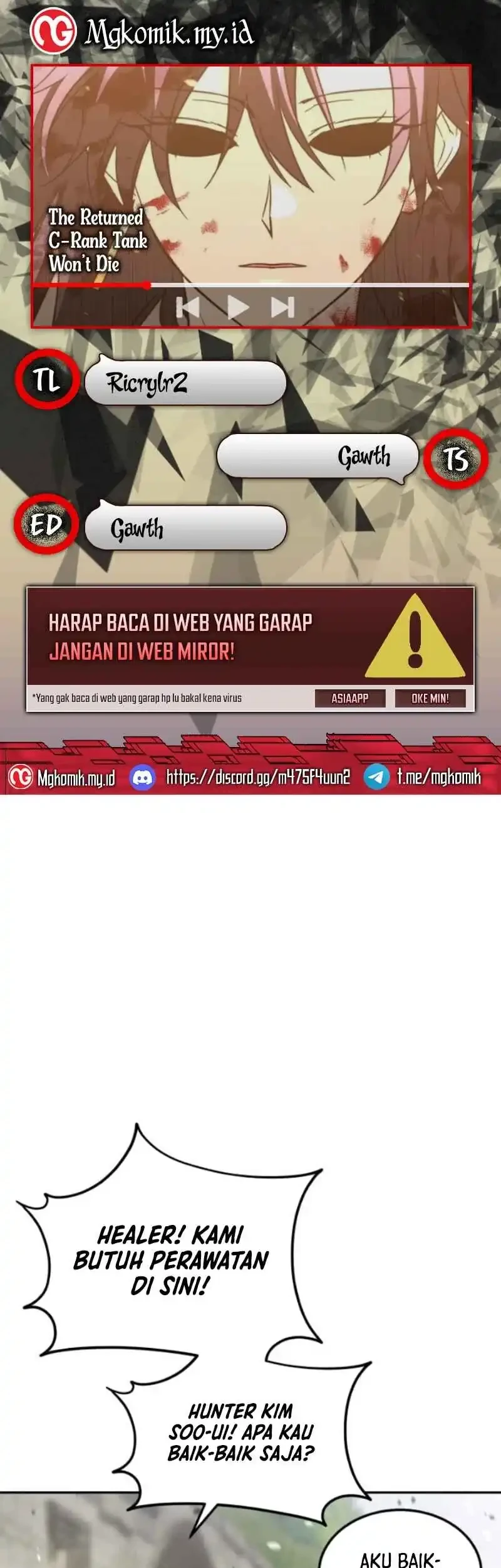 Komik The Returned C-Rank Tank Won’t Die! Chapter 41 gambar nomor 1