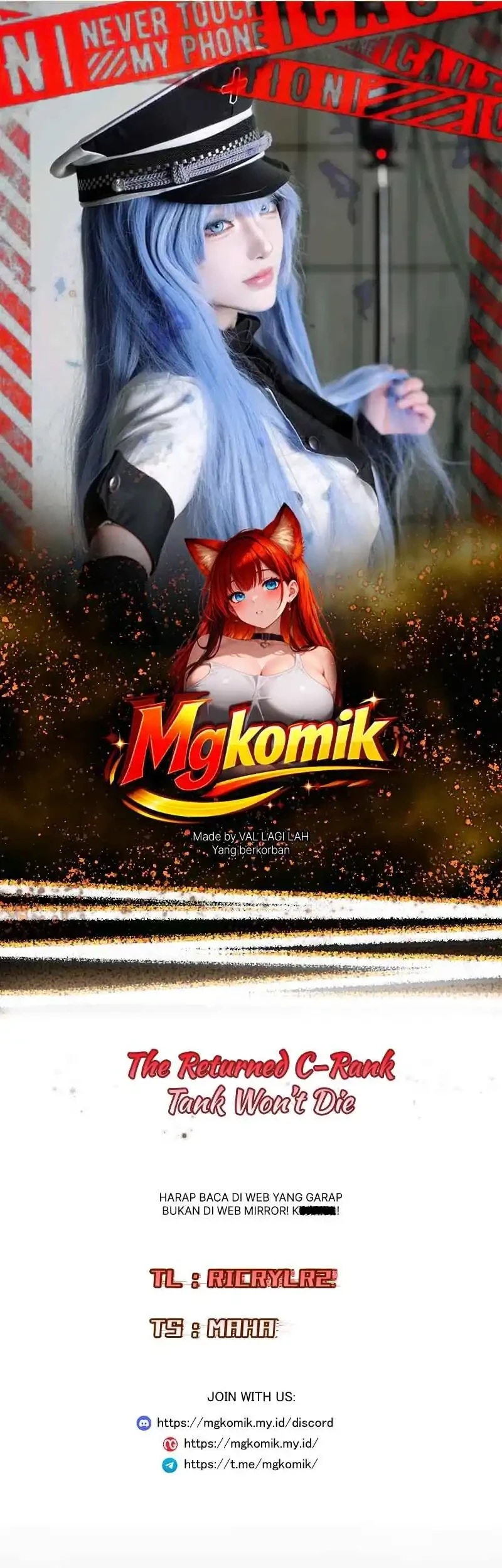 Komik The Returned C-Rank Tank Won’t Die! Chapter 50 gambar 1