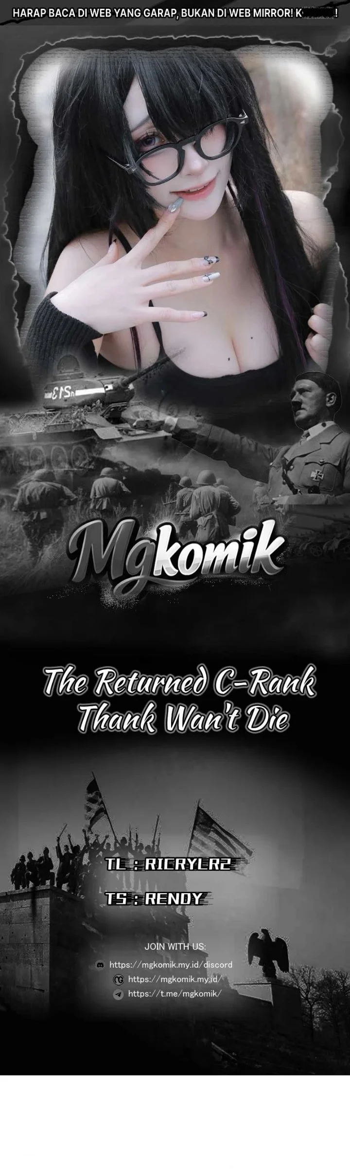 The Returned C-Rank Tank Won’t Die! Chapter 68 Halaman 1