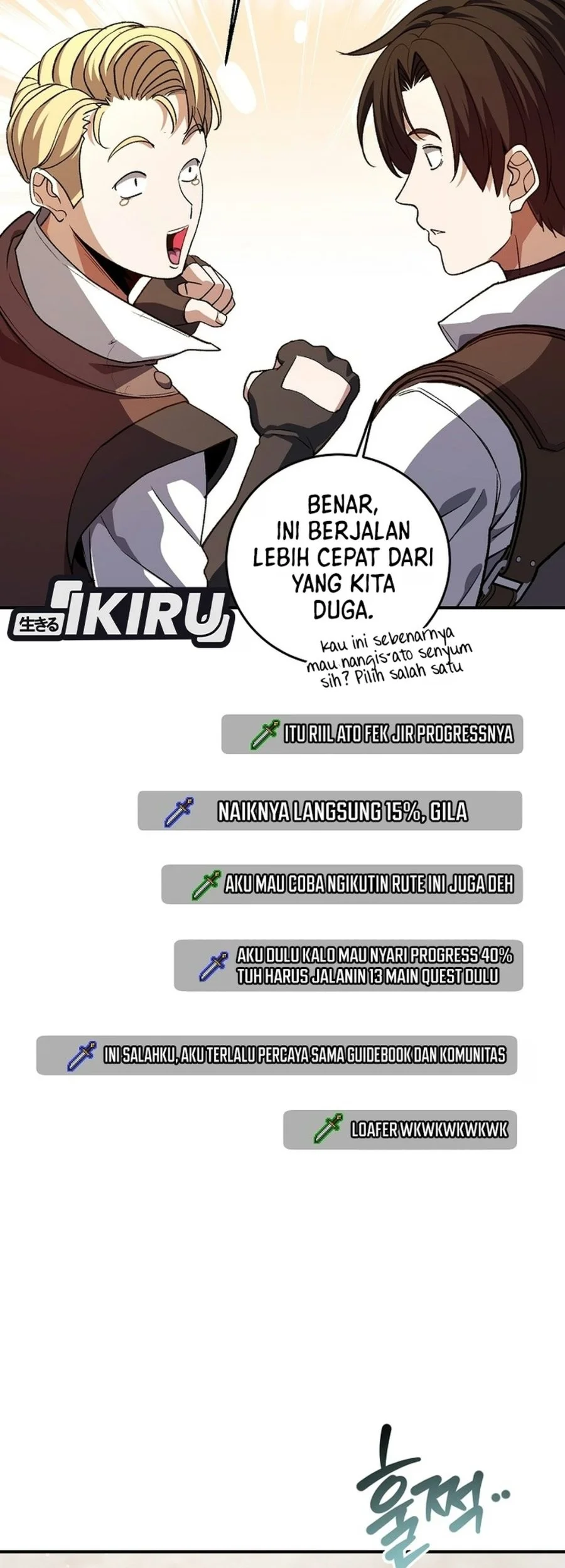 The Returnee’s Hidden Strategy Stream Chapter 45 halaman 44