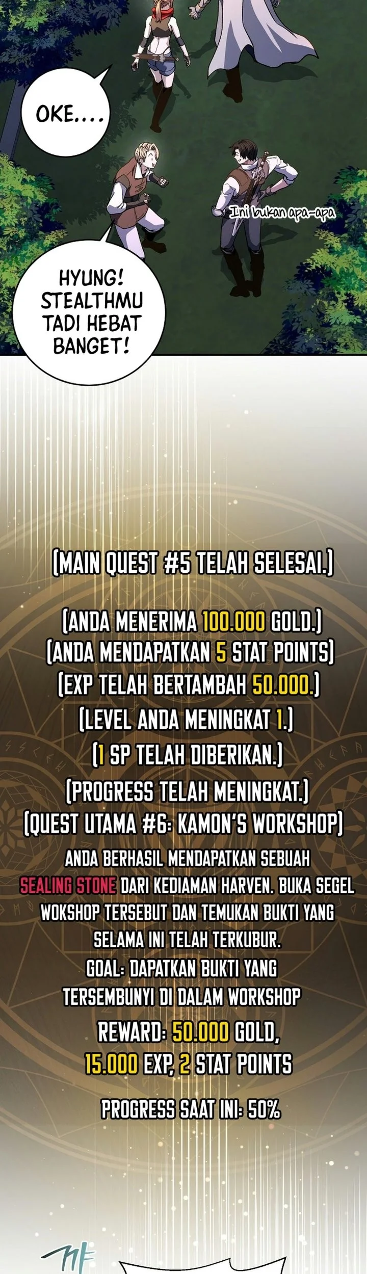 The Returnee’s Hidden Strategy Stream Chapter 47 halaman 30