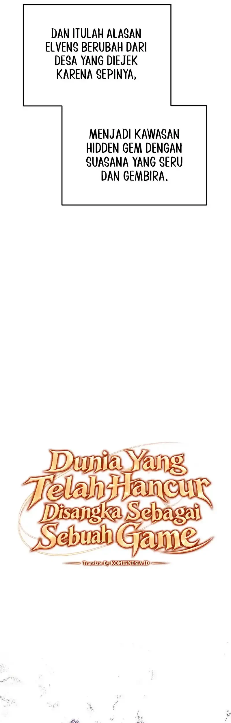The Ruined World Was Mistaken for a Game Chapter 28 Gambar 70